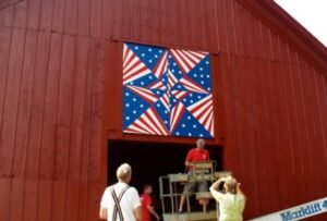 "Modified American Flag" Richardson Farm 1019 English Prairie Rd. Spring Grove, IL 60081