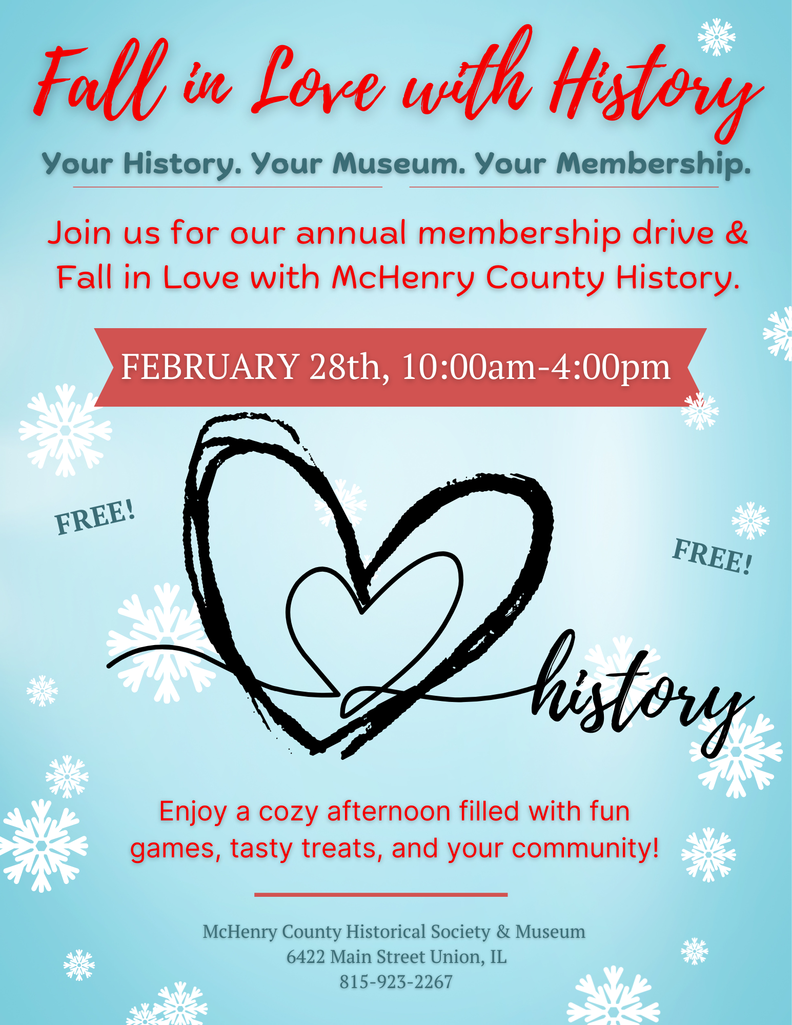 Fall in Love with History