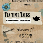 Tea Time Talks: A Discussion about the Revolution