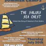 MCHS Mini Summer Camps: The Sailor's Sea Chest