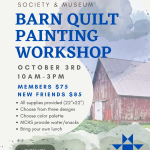 Barn Quilt Painting Worshop