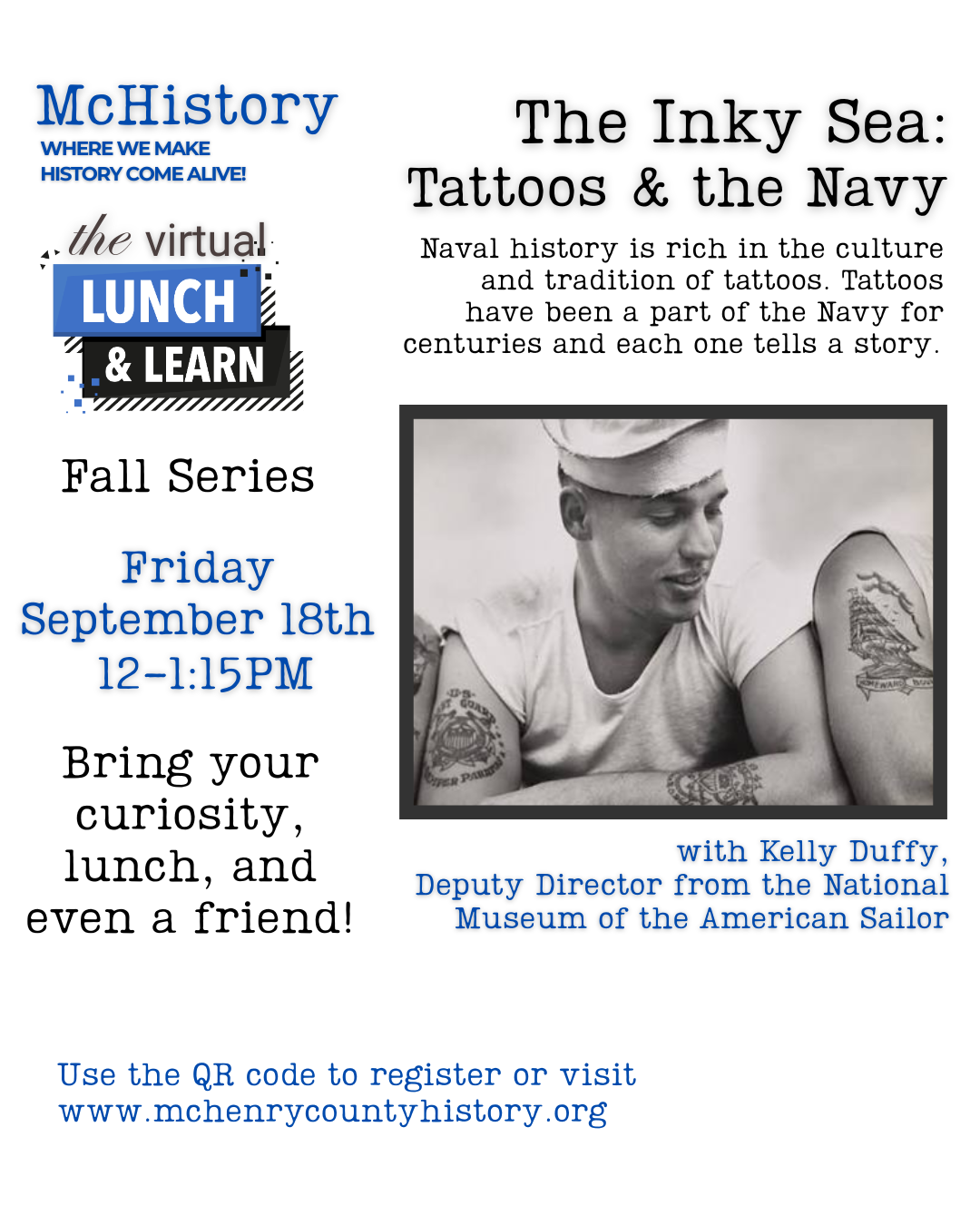 The Inky Sea: Tattoos & the Navy (Free)